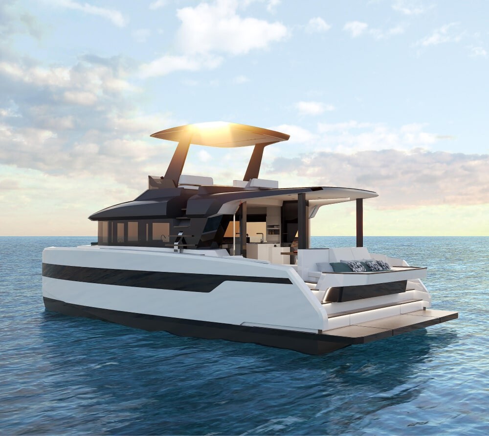 The best 100% solar electric motor yachts | Whisper Yachts